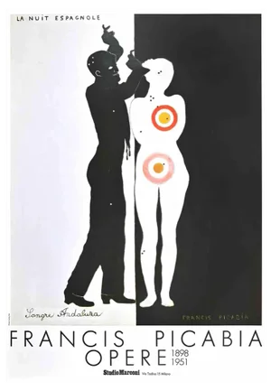 Picabia La Nuit Espagnole Exhibition Poster, 1986