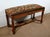 Long rectangular massive walnut bench made at the beginning of the last century. The original seat, in good condition, is...