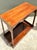Vintage English Collapsible Flip Top Campaign Game Table For Sale In West Palm - Image 6 of 10