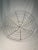 French Country Round Conical Metal Basket For Sale - Image 9 of 12