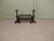 Large 19th Century Andirons with Grate These Are Heavy Hand Forged Iron Andiron, 1900 For Sale - Image 3 of 7