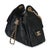 Contemporary Black Quilted Caviar Mini Chanel 25 Hobo Handbag For Sale - Image 3 of 9
