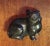 Black 19th Century Chinese Hard Stone Carving of a Rabbit or Hare For Sale - Image 8 of 9