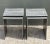 Vintage Wood Grain Metal Nesting Tables - Set of 4 For Sale - Image 10 of 12