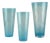 Vintage Murano Glass Vases by Gio Ponti, Italy, 1970s, Set of 3 For Sale