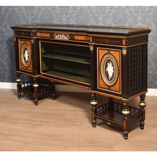 English Coromandel Cabinet by Lamb of Manchester For Sale - Image 14 of 17