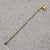 This is a striking vintage Chinese cloisonné enamel cane, featuring a gilt bronze dragon head handle and a slender,...