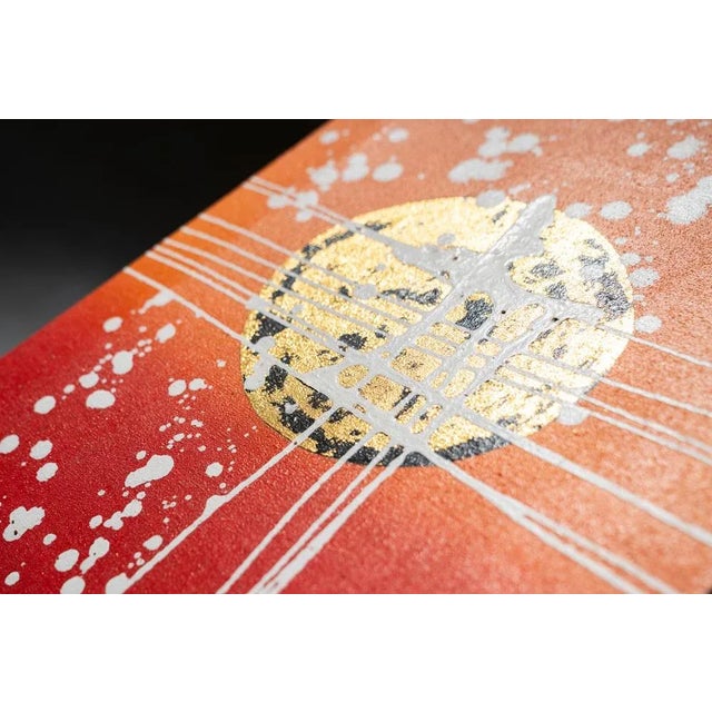 Abstract Triptych, 2000, Oil & Acrylic on Canvas For Sale - Image 4 of 12