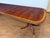 Georgian Style Multi-Banded Mahogany Dining Table by Leighton Hall - Showroom Sample For Sale - Image 15 of 16