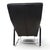 Black MaRe Leather Lounge Chair by Christophe Marchand for Team by Wellis, 2002 For Sale - Image 8 of 18