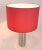 Mid-Century Modern Mid-Century Italian Glass Lamp with Custom Lampshade by Ghisetti Murano, 1980s For Sale - Image 3 of 14