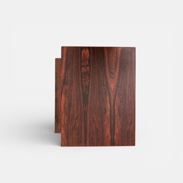 Vintage Danish Nesting Tables in Palisander, 1960s, Set of 2 For Sale - Image 5 of 8