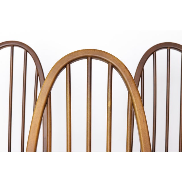 1960s Windsor Dining Chairs by Lucian Ercolani for Ercol, 1960s, Set of 6 For Sale - Image 5 of 10