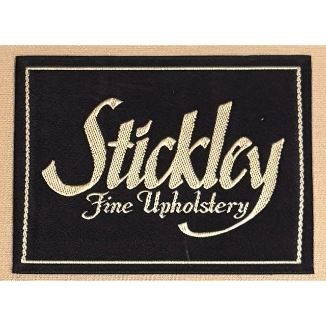 Stickley Three Cushion Sofa With Pillows; Exceptional Style and Form For Sale - Image 12 of 12