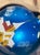 Glass Vintage Jumbo Handpainted European Christmas Ornaments in Box For Sale - Image 7 of 11