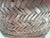 Wood Vintage Table Lamp Made From Asian Basket For Sale - Image 7 of 12