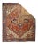 Antique Persian Serapi Rug 9'4" x 11’0". A higher grade of Heriz carpets, usually in medallion designs, with crisp natural...