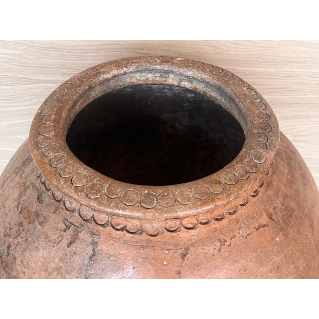 Ceramic 16th Century Spanish Terracotta Vase For Sale - Image 7 of 18