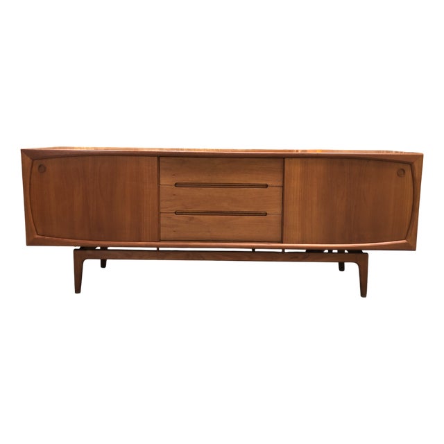 Modern Danish Teak Sideboard by Arne Hovmand-Olsen, 1950s For Sale