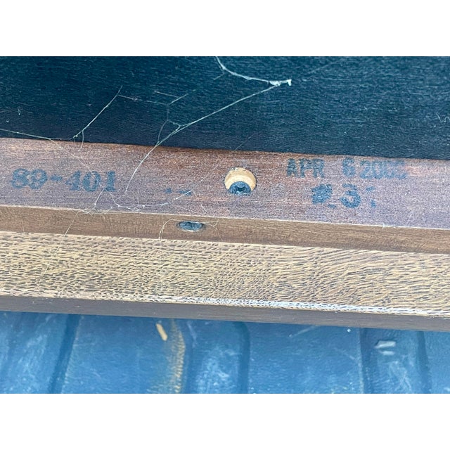 Arts & Crafts Style Stickley Bow Arm Oak Rocker With Loose Cushions For Sale - Image 12 of 12