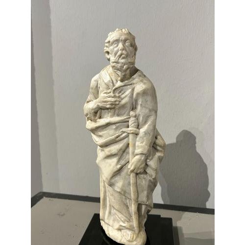 Antique Figurative Sculptures, 1500s, Set of 2 For Sale - Image 6 of 10