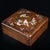 Traditional Vintage Rosewood Box With Mother-of-Pearl Bird and Floral Inlay For Sale - Image 3 of 9