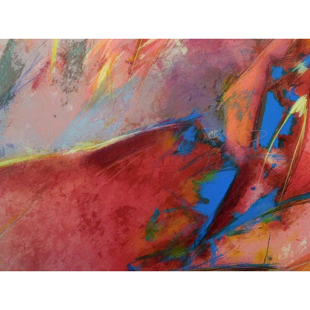 Impressionist 1980s Mark Dickson "Ev" #119 Hand Signed Serigraph Unframed on Paper Fine Art Prints For Sale - Image 3 of 3