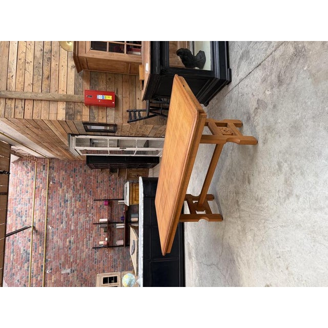 Extendable Table by Guillerme and Chambron for Votre Maison, 1970s For Sale - Image 4 of 18