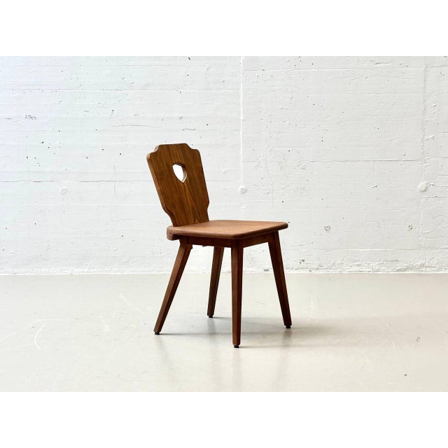 Wood Stabellen Chair in Wood, 1970s For Sale - Image 7 of 18