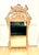 Tan Vintage Italian LaBarge Louis XVI Style Pickled Pine Wall Mirror For Sale - Image 8 of 9