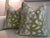 Christopher Farr Contemporary Christopher Farr Fathom in Sage Down-Filled Pillows- a Pair For Sale - Image 4 of 7