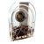 Dapy Paris Transparent Neon Radio Sculpture – Acrylic Design Object, France, C. 1989 For Sale