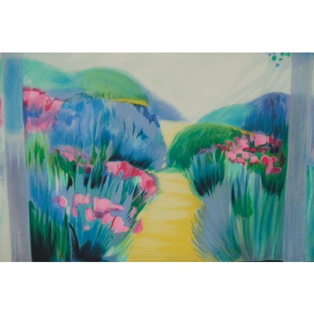 Claude Hemeret, La fenêtre ouverte, Lithograph For Sale - Image 4 of 8