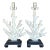 Vintage Coastal Coral Branch Wood Lamps - a Pair For Sale