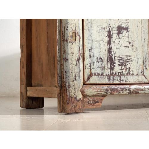Antique Altar Sideboard in Lacquered Pine, China, 1900 For Sale - Image 11 of 14