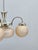 Art Deco Pink Glass Chandelier, Czechoslovakia, 1940s For Sale - Image 10 of 14