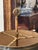 Green Late 20th Century French Tole Bouillotte Lamp With Green Shade and Dolphin Arms For Sale - Image 8 of 10