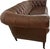 Baker Furniture Company Vintage Baker Furniture Chesterfield Leather Sofa For Sale - Image 4 of 8