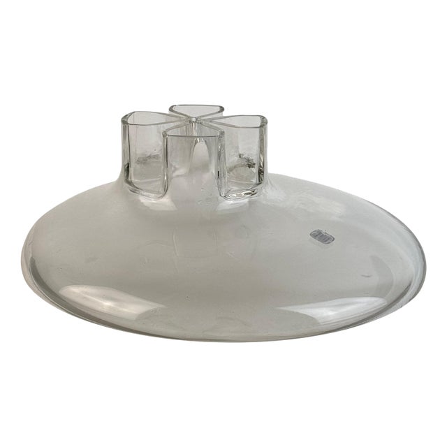 Large Flower Vase attributed to Alfredo Barbini for Barbini, 1970s For Sale