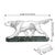 English Spelter Setter Sculpture on Green Marble Base, 1930s For Sale - Image 12 of 13