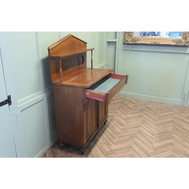 Petite Victorian Mahogany Chiffonier, 1870 For Sale - Image 4 of 8