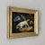 A finely executed Biedermeier oil painting from the 1820s, depicting a tranquil hunting scene with two dogs. Painted with...