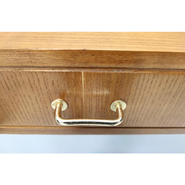 Beech and Durmast Wall-Mounted Console Table, Italy, 1950s For Sale - Image 16 of 17