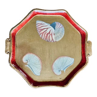 Florentine Giltwood Serving Tray For Sale