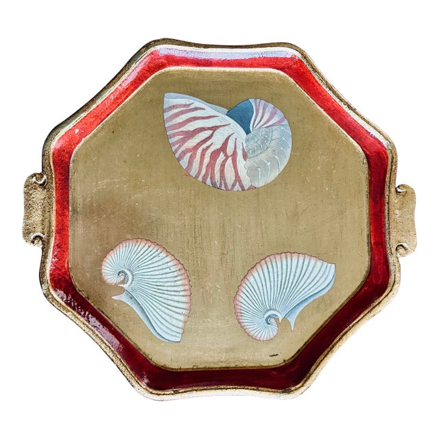 Florentine Giltwood Serving Tray For Sale