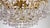 Gold Brass & Lead Crystal Chandelier from Palwa For Sale - Image 8 of 15