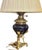Antique Mid 19th Century Ink Blue Oil Lamps, Electrified - A Pair For Sale - Image 4 of 15