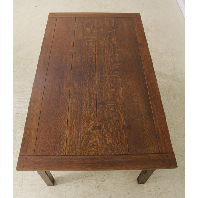 Stickley Mission Oak Arts & Crafts Dining Room Table Chairish