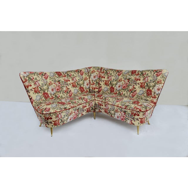 Mid-Century Corner Sofa by Isa Bergamo For Sale - Image 6 of 6
