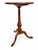 18th Century American Federal Cherry Tripod Candle Stand Table For Sale - Image 18 of 18